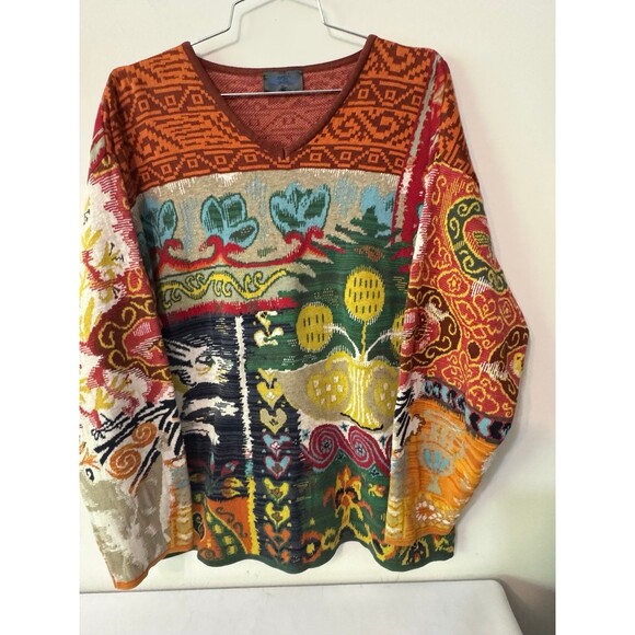 Vtg KENZO HOMME COOGI STYLE SWEATER COTTON medium - Picture 1 of 5